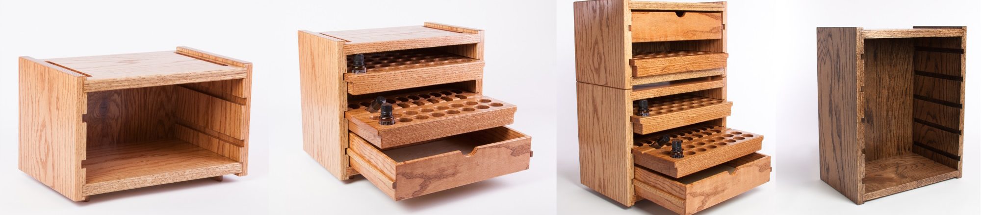 essential oil storage tray carriers